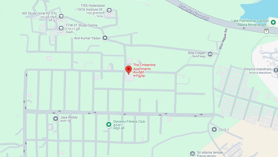 Location of Sri Srinivasa Timberline in Rajendra Nagar, Hyderabad - Image 373902
