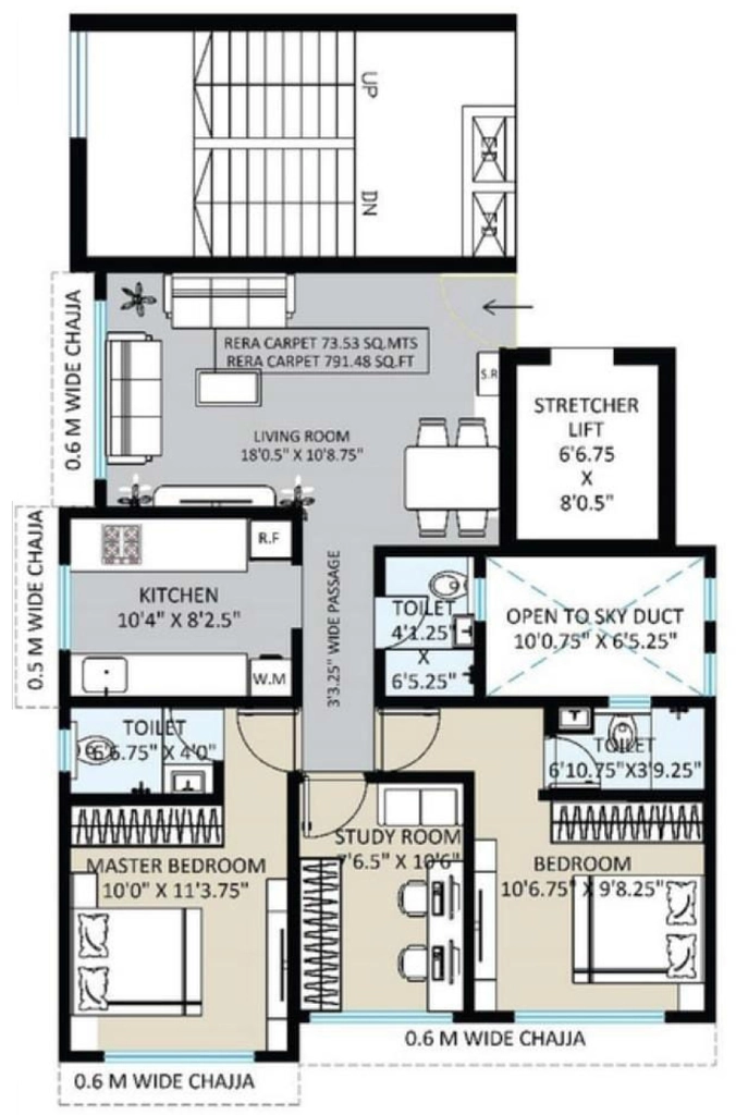 2.5 BHK Flat in Charkop Ramvijay CHS in Kandivali West, Mumbai - Image 907564