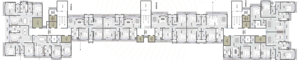 Floor Plan of Modirealty Rudraksh in Kandivali West, Mumbai - Image 378949