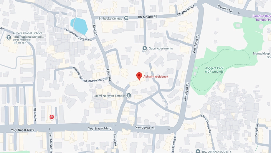 Location of Chaitanya Ashwini Residency in Borivali West, Mumbai - Image 373134