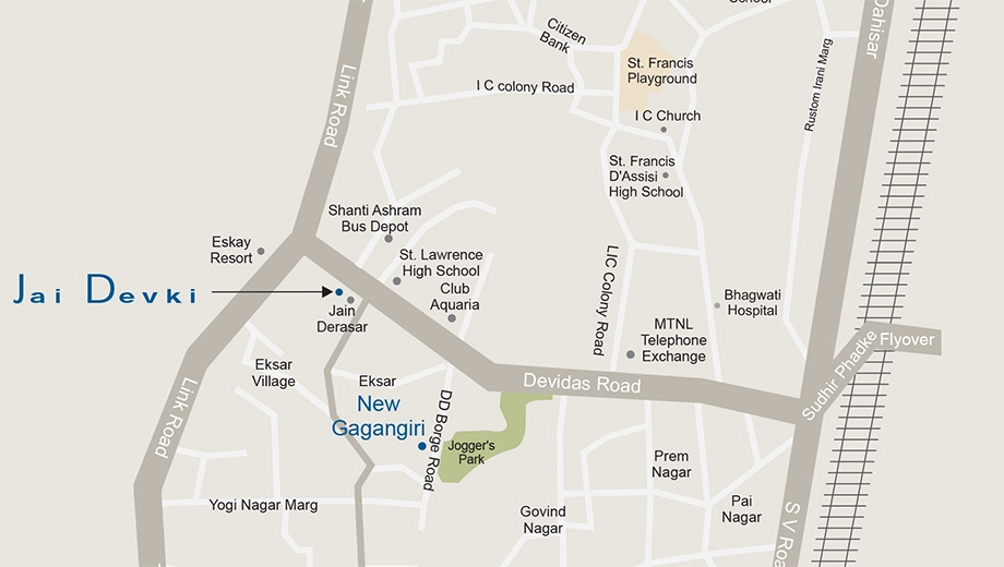 Location of Chheda Jai Devki in Borivali West, Mumbai - Image 373137