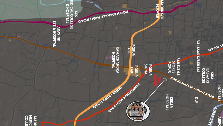 Location of Shree Bala Akshara Aaditri in Porur, Chennai - Image 373155