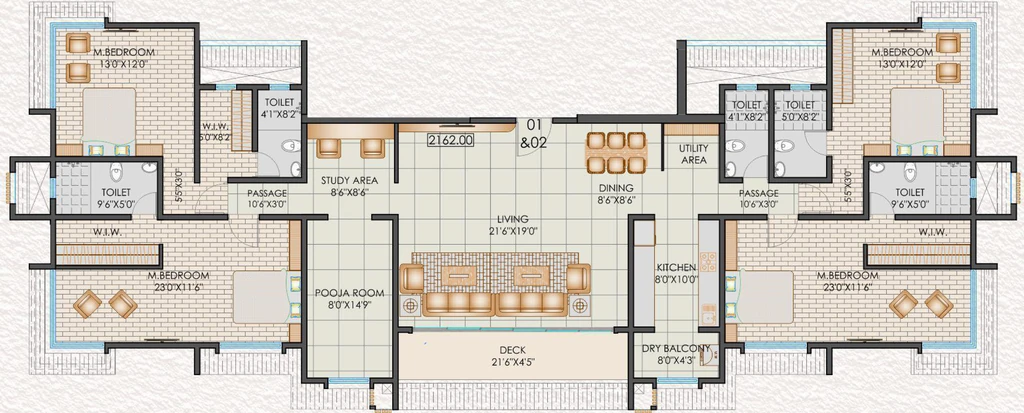 4 BHK Flat in Hindustan The Erica in Borivali West, Mumbai - Image 904948