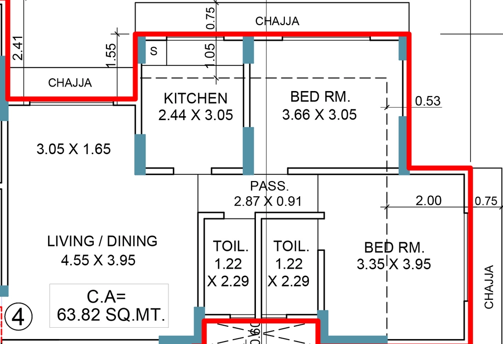 2 BHK Flat in Romell Shraddha in Borivali West, Mumbai - Image 905058