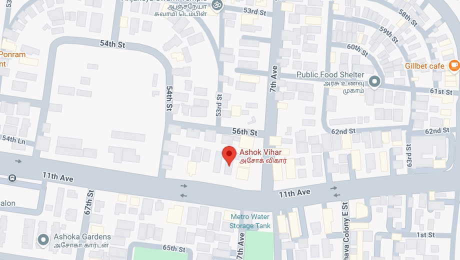 Location of Ramaniyam Ashok Vihar in Ashok Nagar, Chennai - Image 373179
