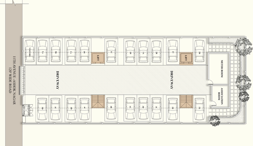 Master Plan of Ramaniyam Ashok Vihar in Ashok Nagar, Chennai - Image 373180