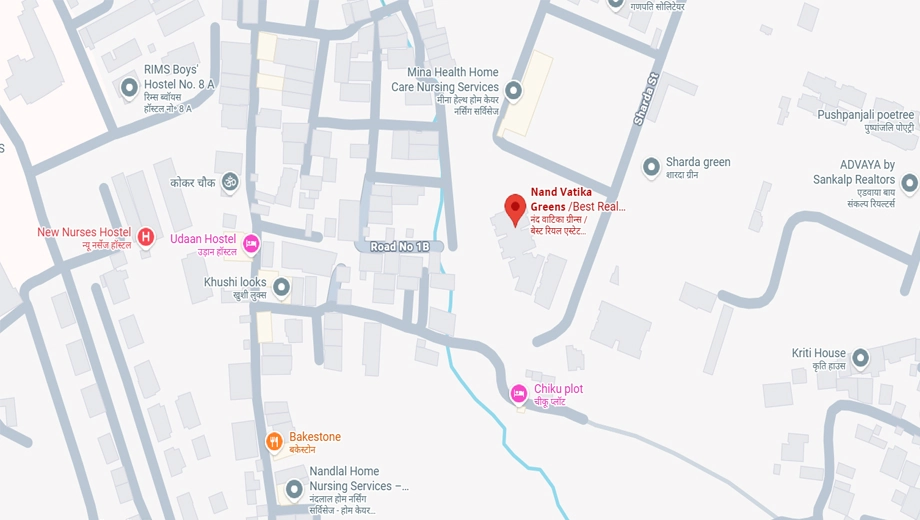 Location of Nand Vatika Greens in Bariatu, Ranchi - Image 373252