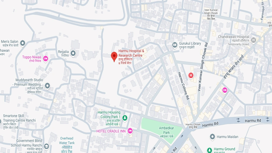Location of Om Shanti Raj Kishore Residency in Pundag, Ranchi - Image 373260