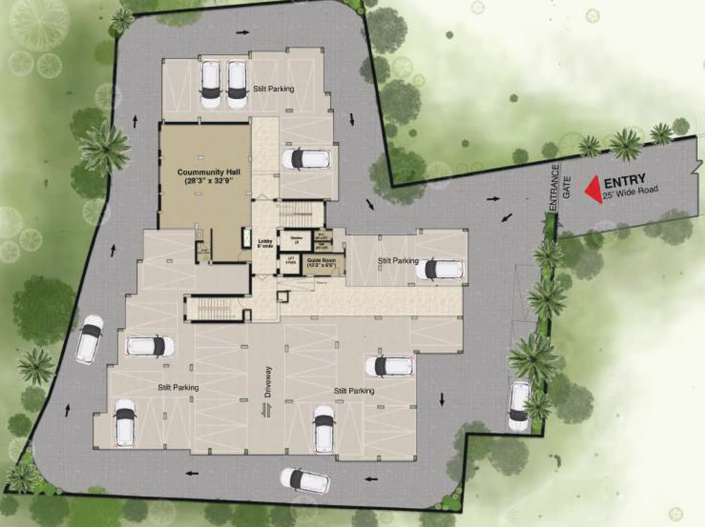 Master Plan of ASR Kanha Enclave in Bariatu, Ranchi - Image 373309