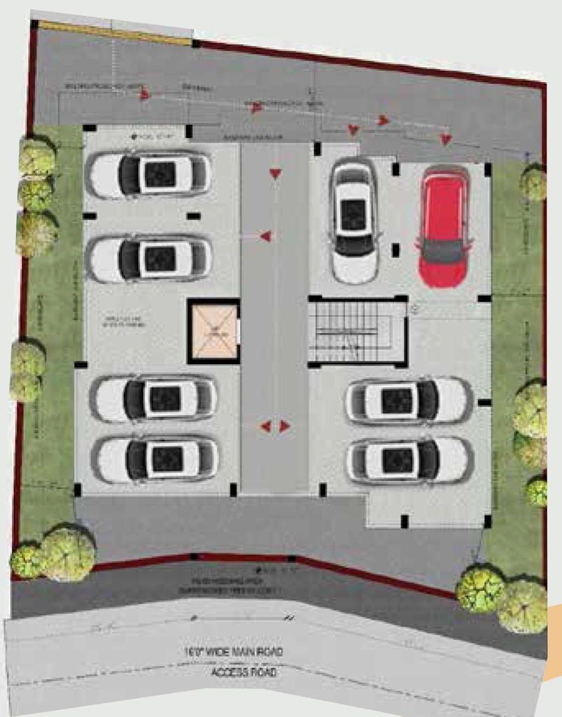 Master Plan of Bhaskar Ambika Enclave in Bariatu, Ranchi - Image 373330