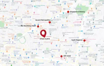 Location of Etica Vijaya - Image 373335