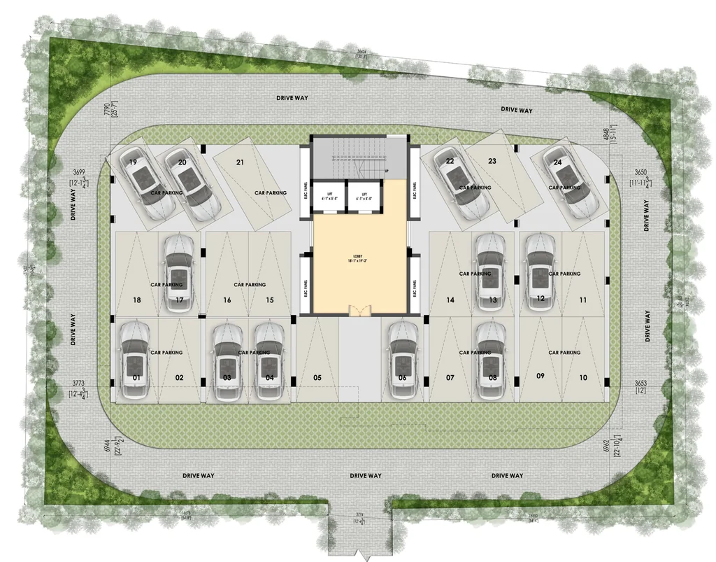 Master Plan of Etica Vijaya in T Nagar, Chennai - Image 373336