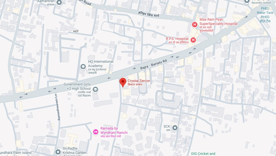 Location of Singh Crystal Zercon in Bariatu, Ranchi - Image 373482
