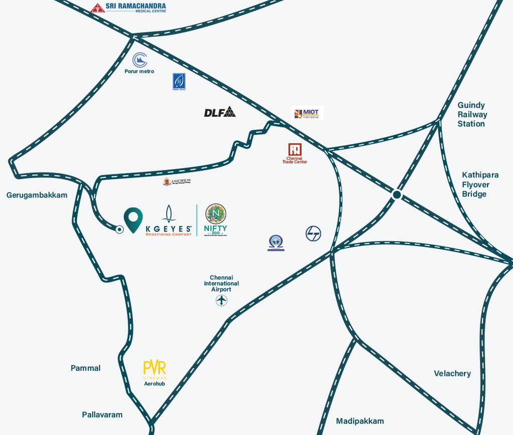 Location of Kgeyes Nifty 300 in Kolapakkam, Chennai - Image 373510