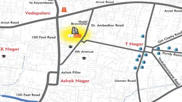 Location of Kgeyes Veda Ranghaa Nivas - Image 373549