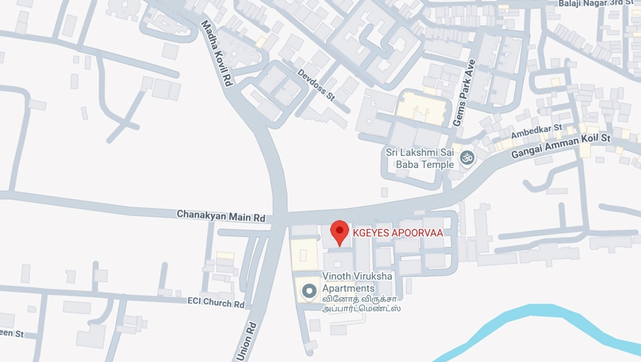 Location of Kgeyes Apoorvaa in Mogappair, Chennai - Image 373629