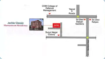 Location of Jackie Classic Mamanram Residency - Image 373787