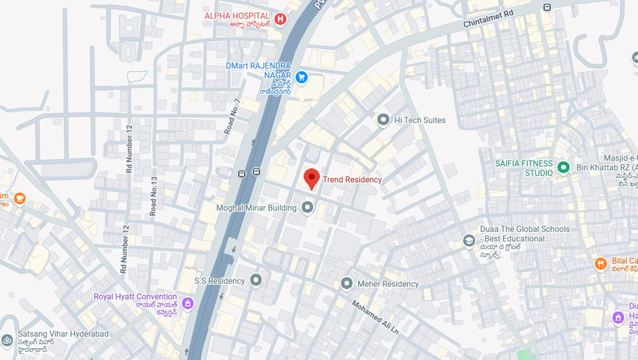 Location of Trust Trend Residency in Upperpally, Hyderabad - Image 373772