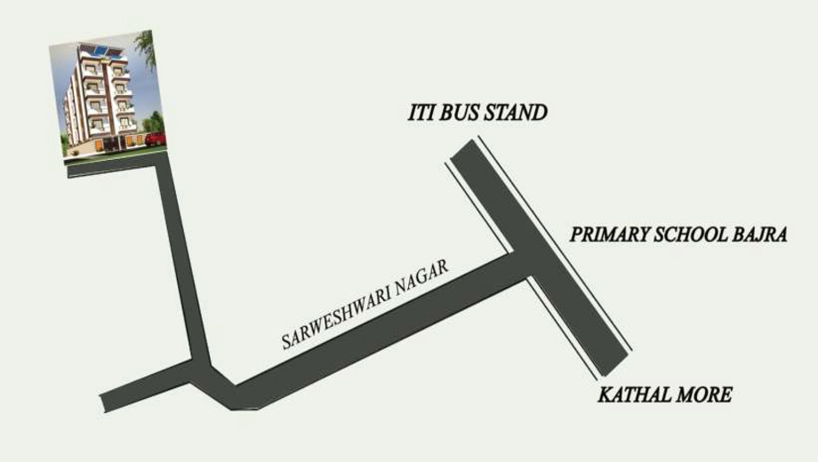 Location of Neelkanth Enclave in Bariatu, Ranchi - Image 373667
