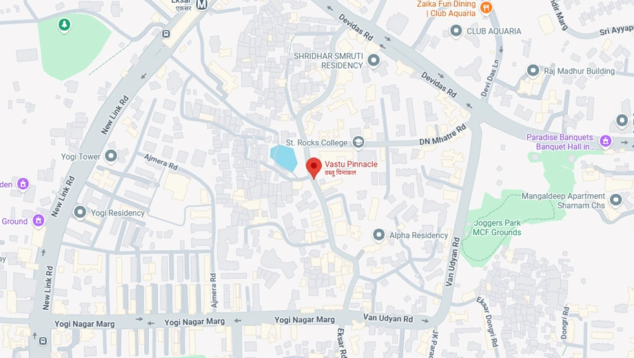 Location of Kumar Vastu Pinnacle in Borivali West, Mumbai - Image 377921