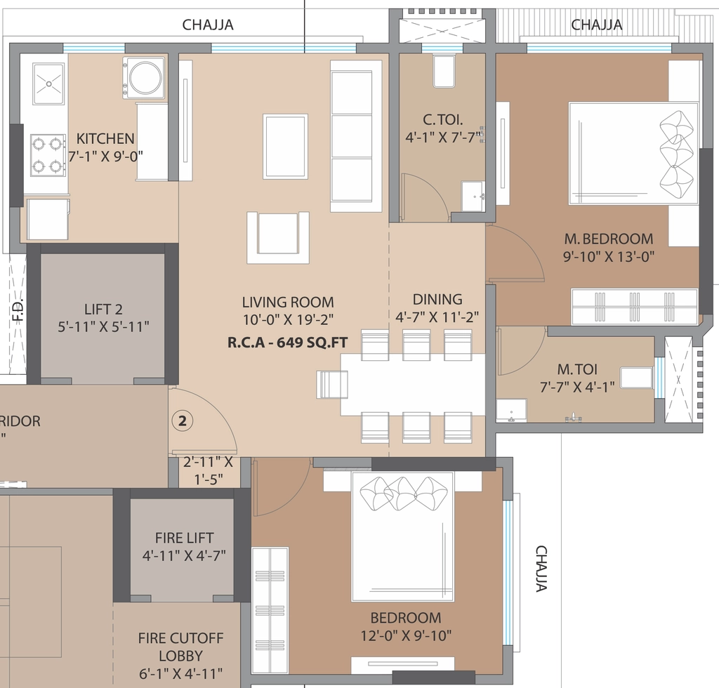 2 BHK Flat in Om Maruti Residency in Borivali West, Mumbai - Image 907137