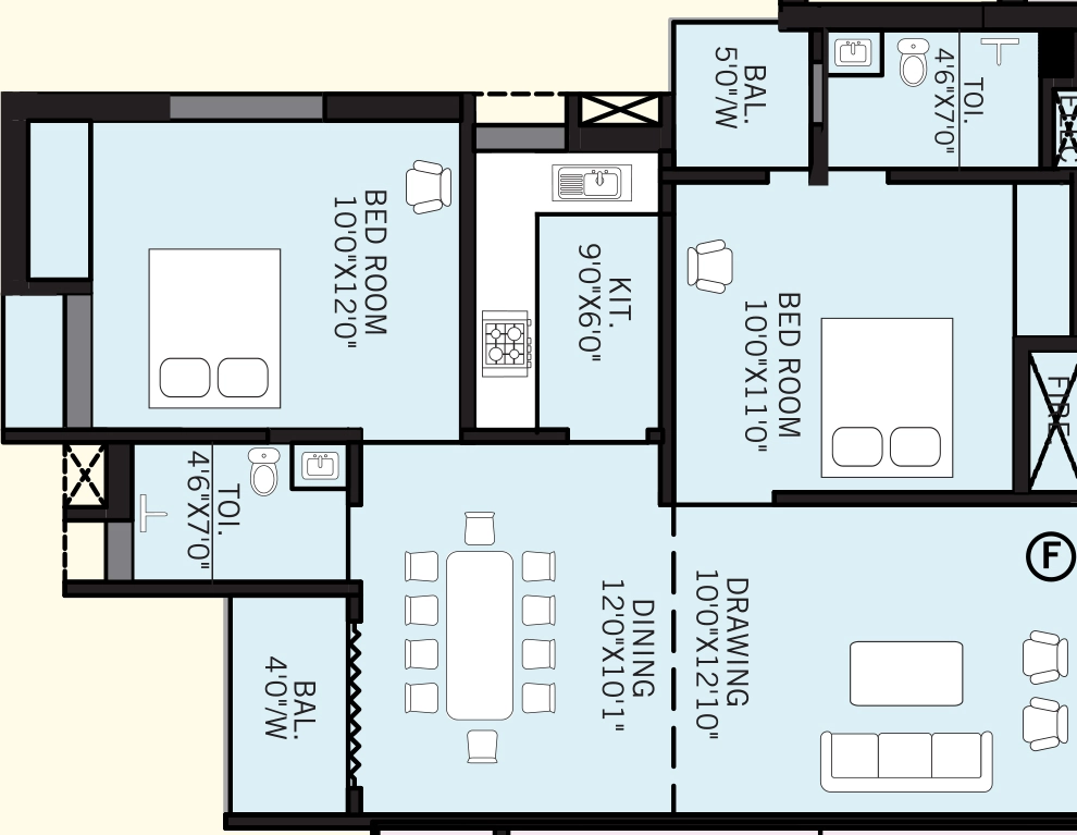 2 BHK Flat in Odin Symphony City in BIT Mesra, Ranchi - Image 905270