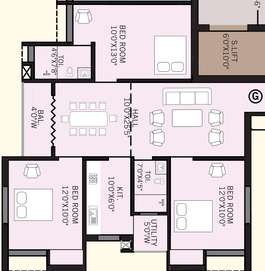 3 BHK Flat in Odin Symphony City in BIT Mesra, Ranchi - Image 905271