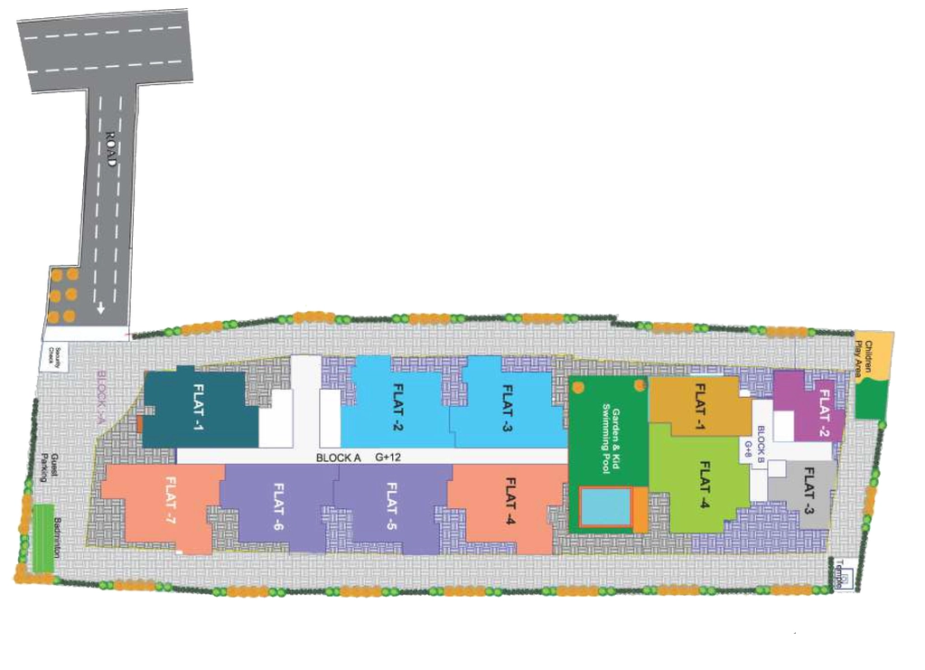 Master Plan of Sain Oasis in Getlatu, Ranchi - Image 373831