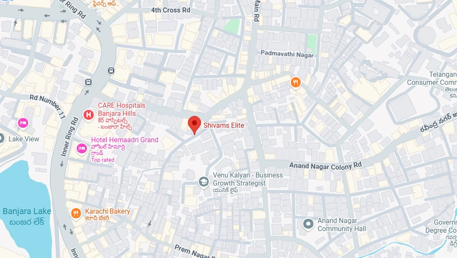 Location of Namo Shivams Elite in Banjara Hills, Hyderabad - Image 373960