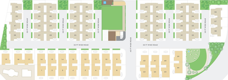 Master Plan of Shivalik Lakeview 2 in Manipur, Ahmedabad - Image 22063