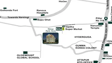 Location of S S Navya Park View - Image 374064