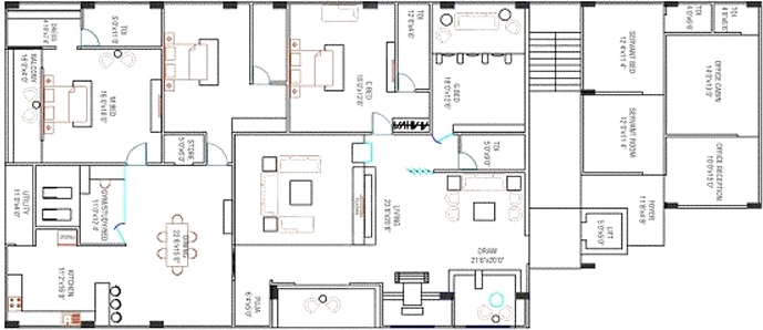 4 BHK Flat in Sri Tirumala Solitaire in Banjara Hills, Hyderabad - Image 905409