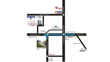 Location of Sri Tirumala Solitaire - Image 374088