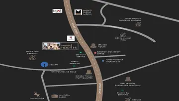 Location of Tejaswini Parmar Heights - Image 373874