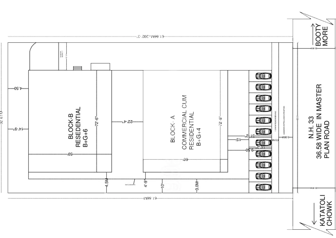 Master Plan of GS Pitamber Complex in Dipatoli, Ranchi - Image 373947