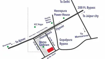 Location of ARG Ananta Westway - Image 374033