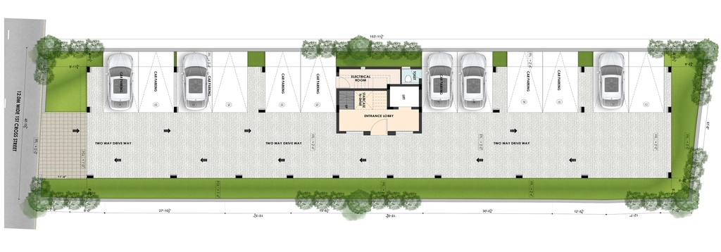 Master Plan of Etica Seven Hills in Alwarpet, Chennai - Image 374070