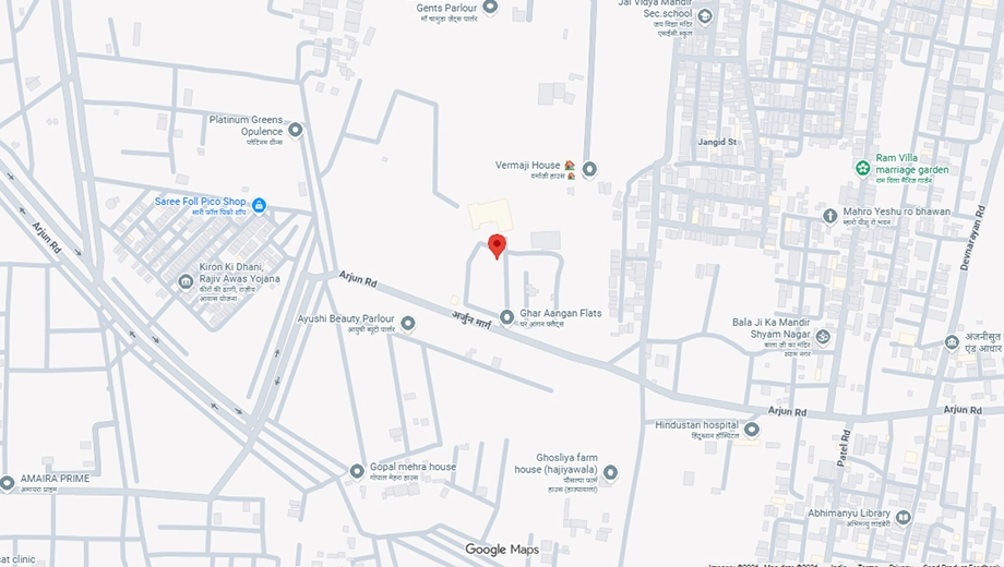 Location of Chordias Ghar Aangan in Mansarovar, Jaipur - Image 374094