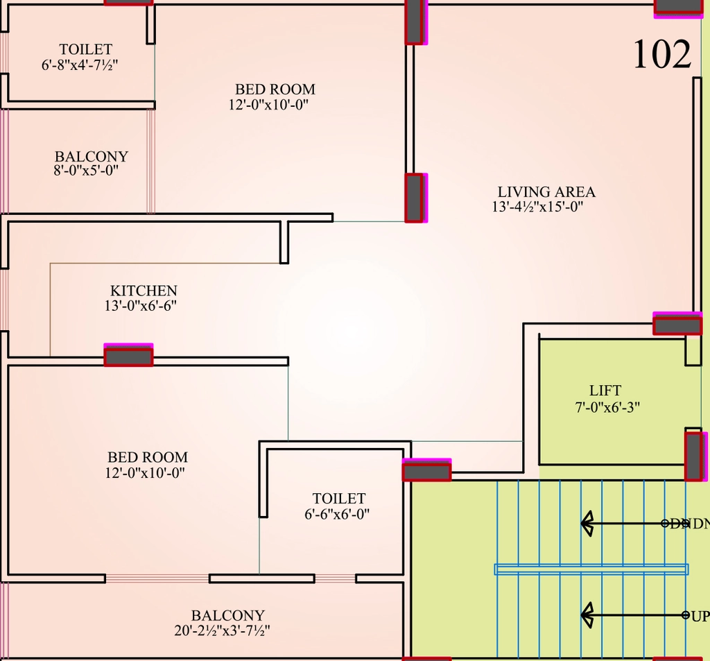 2 BHK Flat in CM Town Square 2 in Ajmer Road, Jaipur - Image 905414