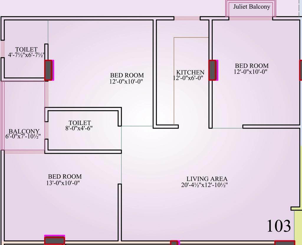 3 BHK Flat in CM Town Square 2 in Ajmer Road, Jaipur - Image 905415