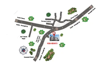 Location of Devanshi Veda Heights - Image 374115