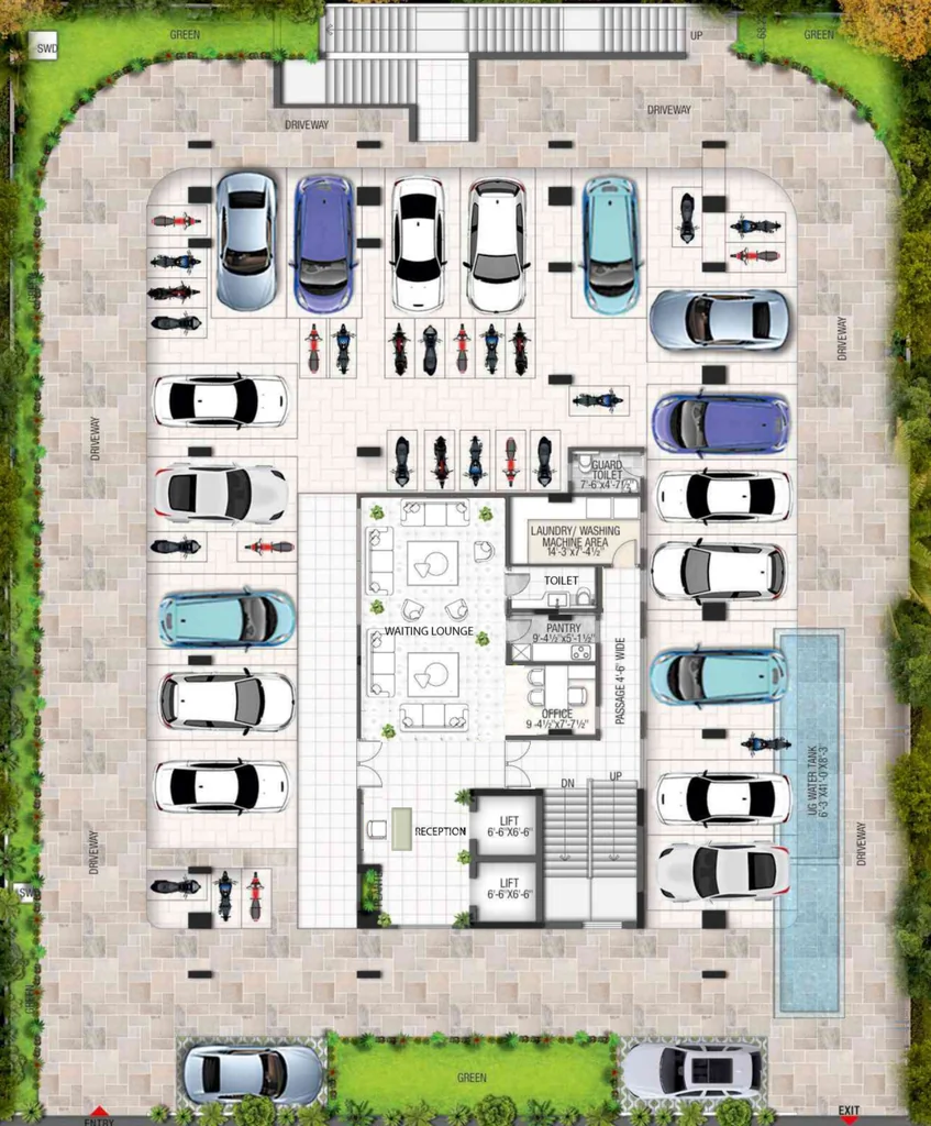 Master Plan of JS Amara Studios in Ajmer Road, Jaipur - Image 374122