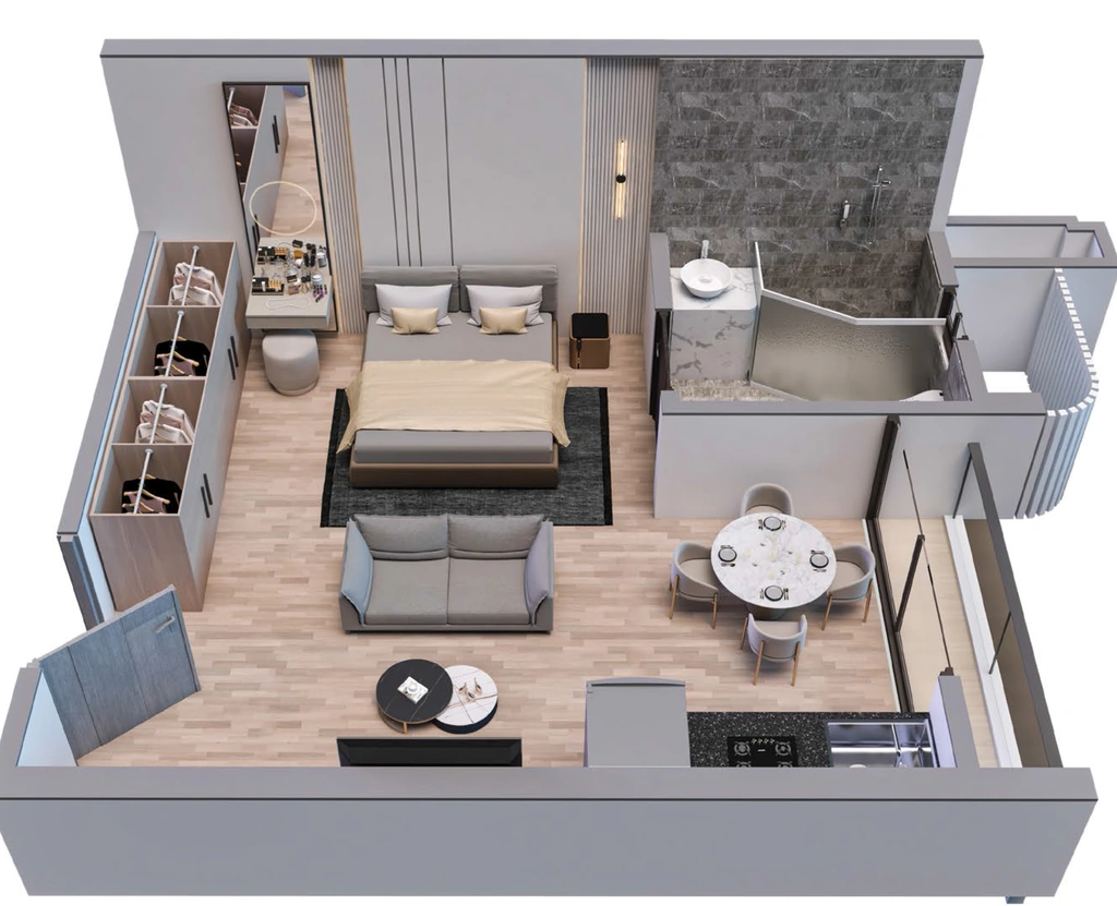 1 RK Studio Apartment in Nital Apartments in Ajmer Road, Jaipur - Image 905430