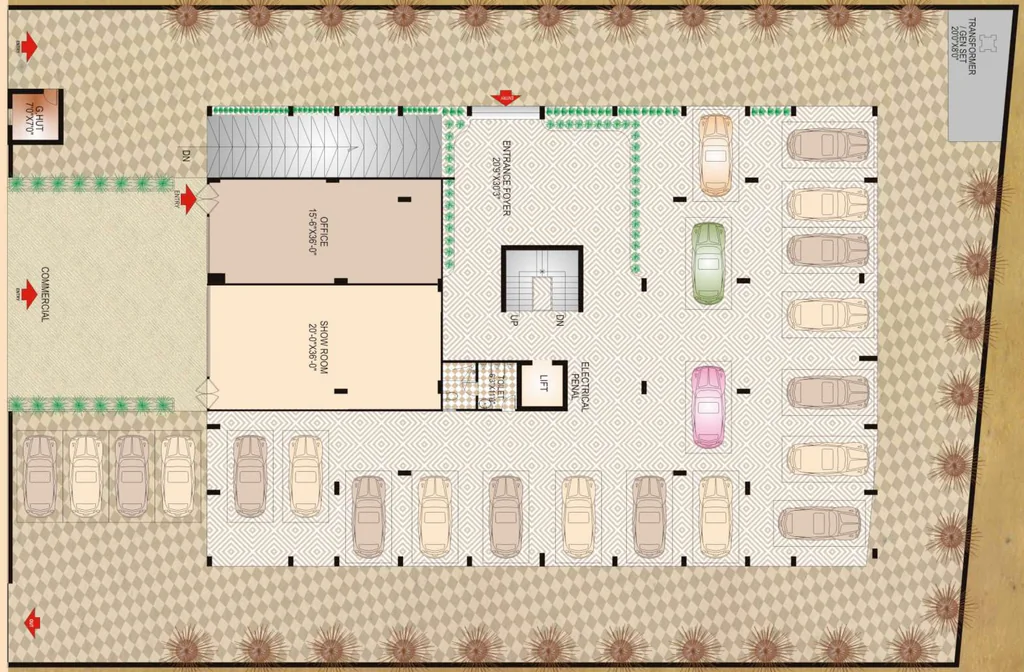 Master Plan of SDC Victorian Empire in Adarsh Nagar, Jaipur - Image 374176