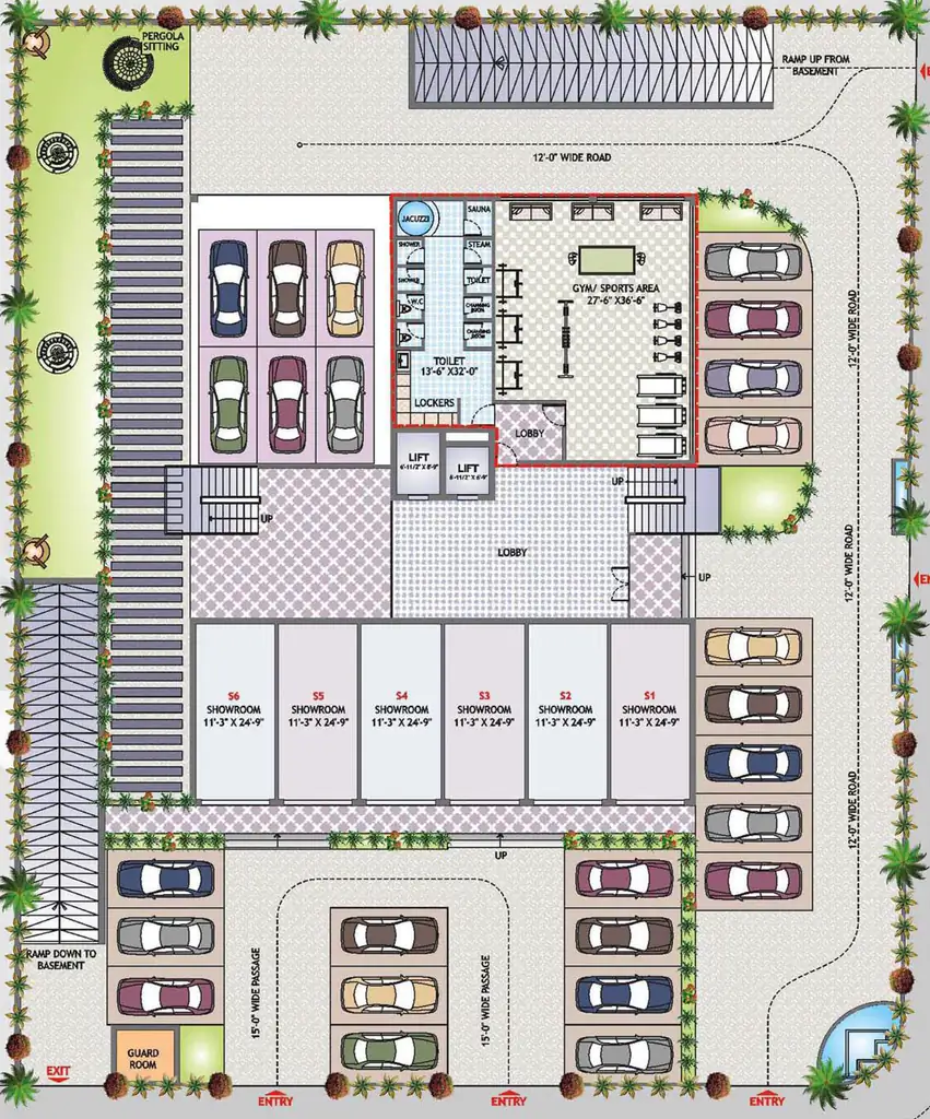 Master Plan of Shiv Sital Sapphire in Adarsh Nagar, Jaipur - Image 374184