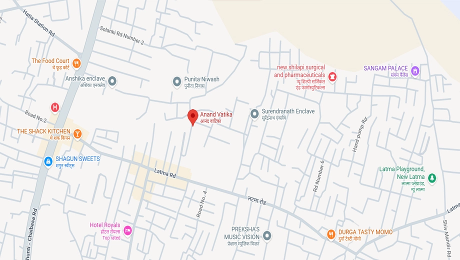 Location of Rameshwaram Anand Vatika in Hesag, Ranchi - Image 374209