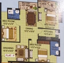 3 BHK Flat in A B Sushila Niwas in Lower Bazaar, Ranchi - Image 905505