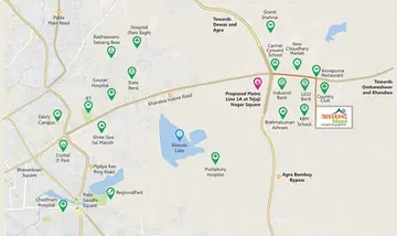 Location of Nakshatra Anand Vihar - Image 374399
