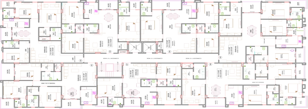 Floor Plan of Shree The Shyam Haveli in Nirman Nagar, Jaipur - Image 374448
