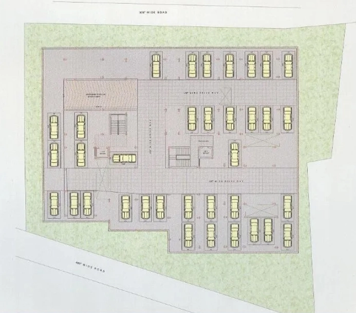 Master Plan of Venkata Sai Towers in Kondapur, Hyderabad - Image 374499